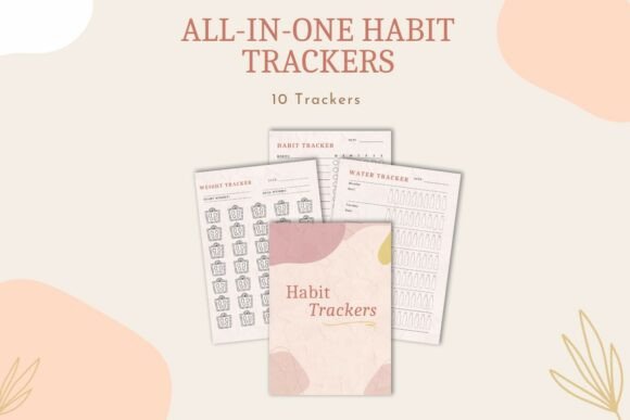 Download Digital &amp; Printable Habit Tracker - Printable Collection