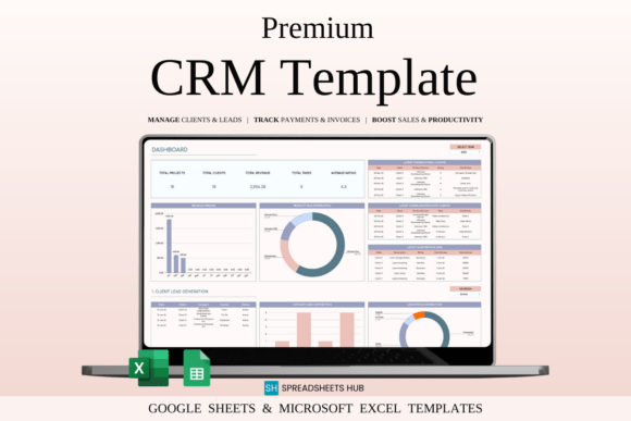 Download CRM Spreadsheet Template Google Sheets - Premium Resources