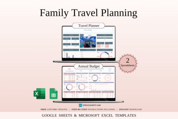 Download Family Travel Planning for Google Sheets - Premium Resources