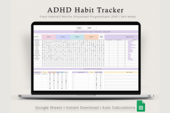 Download Google Sheets Habit Tracker - Premium Resources