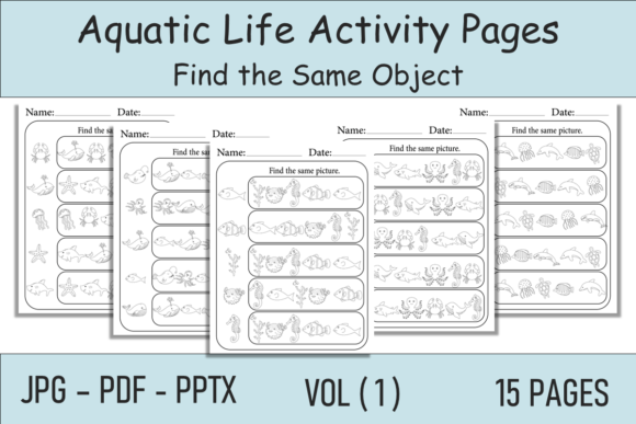 Download Ocean Animals Worksheets Search Puzzle - Sheets Collection