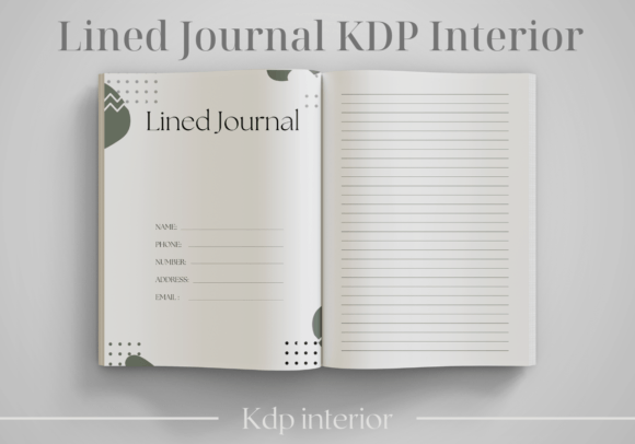 Download Lined Journal KDP Interior - Lined journal Collection