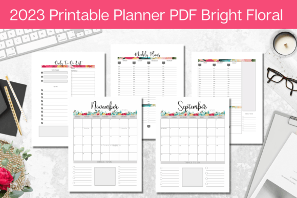 Download 2023 Planner PDF Printable Calendar - Printable Collection